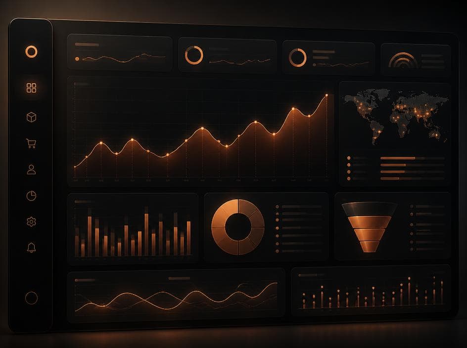 Ecommerce analytics dashboard